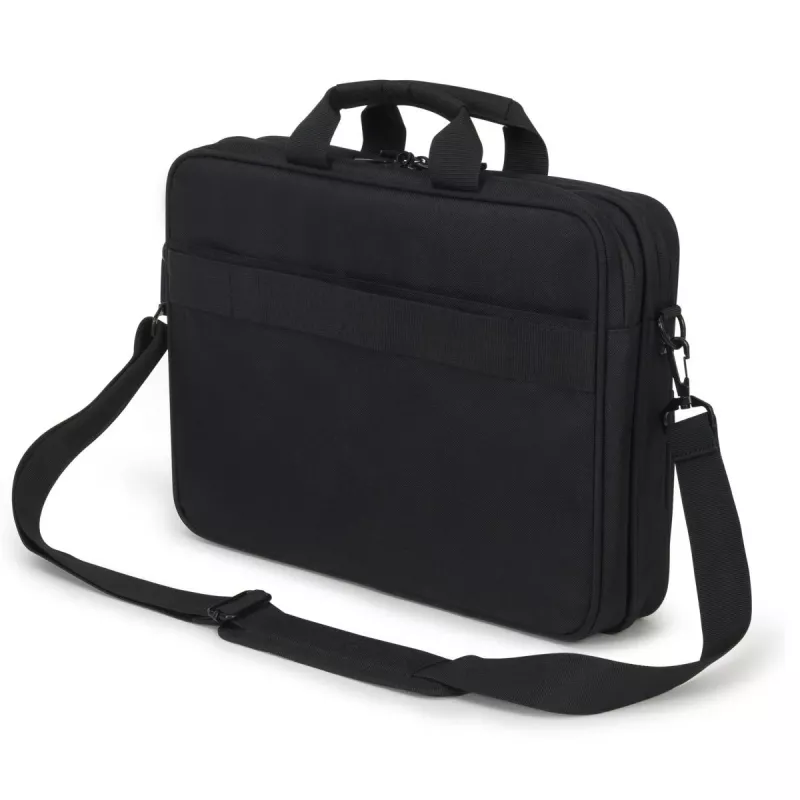 DICOTA Top Traveller Scale - Bolsa para portátil 14-15,6 polegadas - Preto / 600d PET reciclado