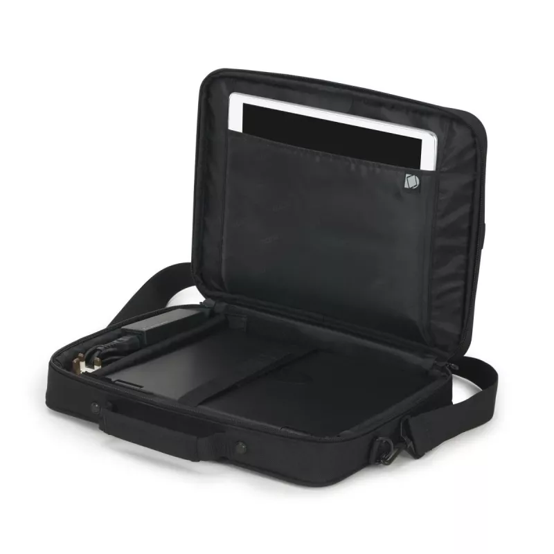 DICOTA Eco Multi Scale - Bolsa para portátil 15-17,3 polegadas - Preto / 600d PET reciclado