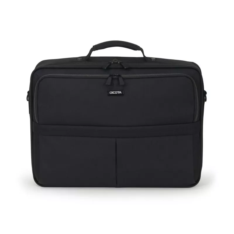 DICOTA Eco Multi Scale - Bolsa para portátil 15-17,3 polegadas - Preto / 600d PET reciclado