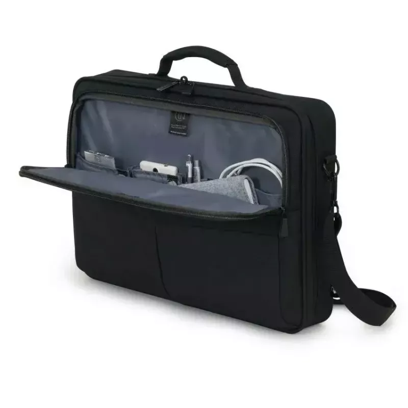 DICOTA Multi Scale - Bolsa para portátil 12-14.1in - Preto / 600d PET reciclado