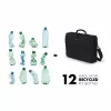 DICOTA Multi Scale - Bolsa para portátil 12-14.1in - Preto / 600d PET reciclado