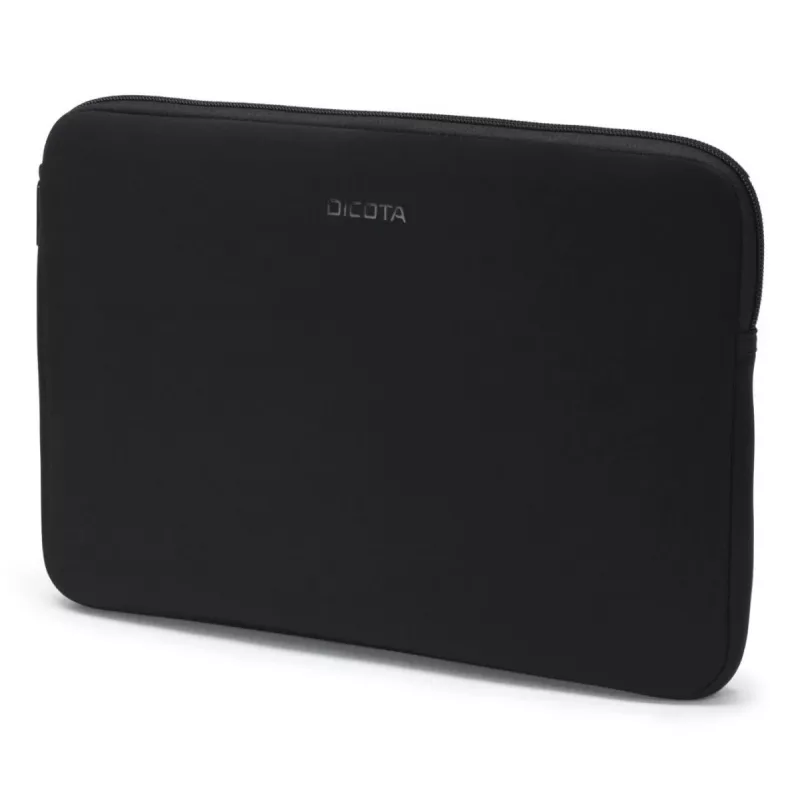 DICOTA Perfect Skin - Sleeve para portátil 12-12.5in - Preto / Neoprene sintético com material exterior 100% reciclado