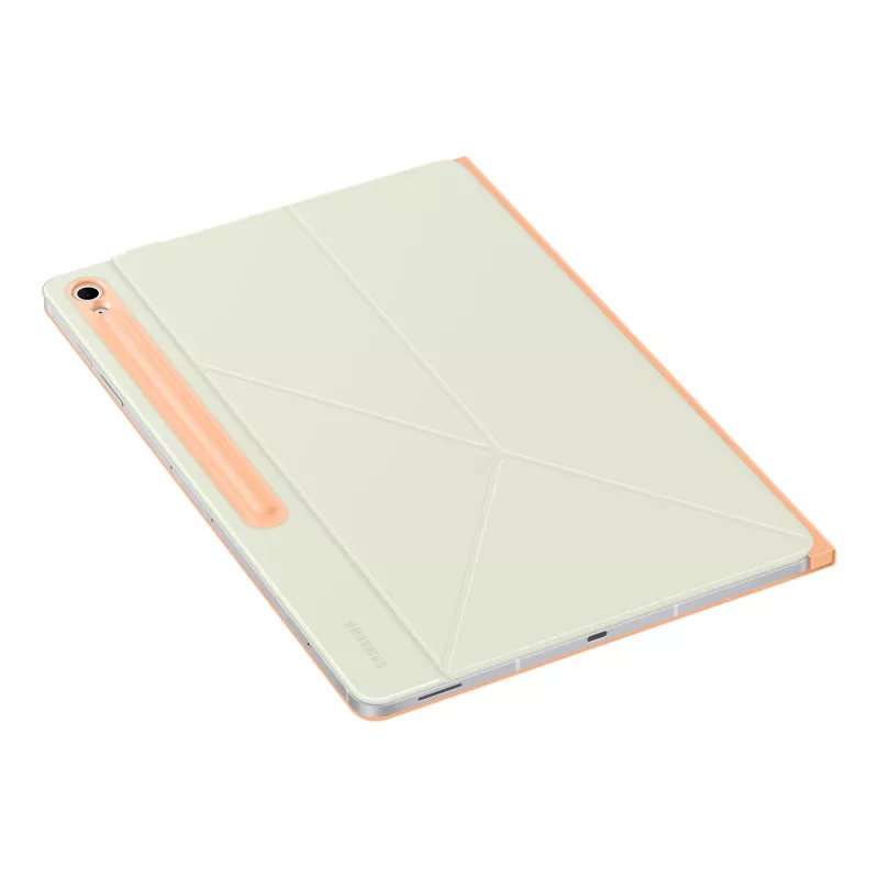 Samsung EF-BX620 Smart Book Cover capa para Galaxy Tab S10 FE+, função de suporte, fecho magnético, compartimento para caneta, 458 g, laranja
