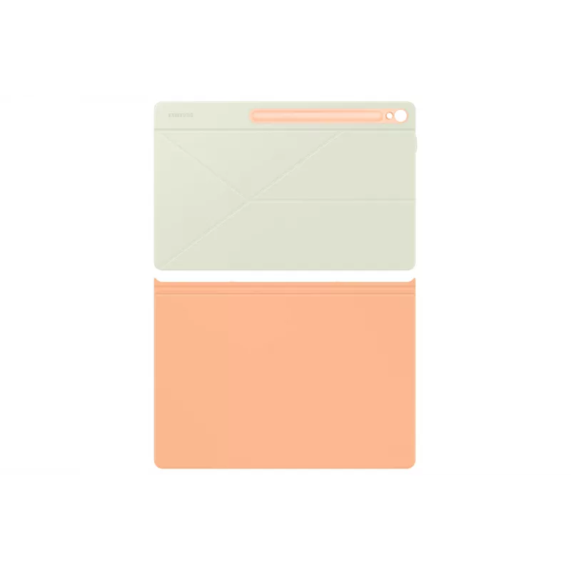 Samsung EF-BX620 Smart Book Cover capa para Galaxy Tab S10 FE+, função de suporte, fecho magnético, compartimento para caneta, 458 g, laranja