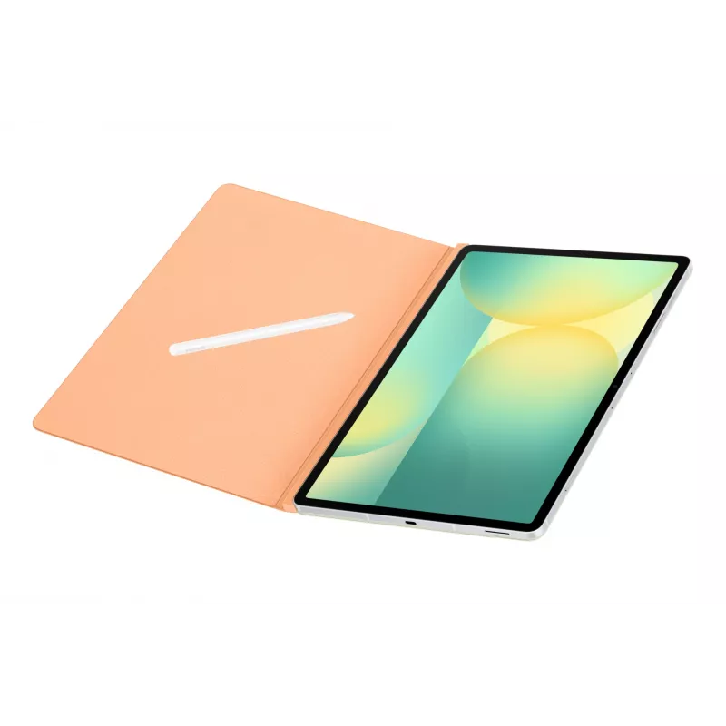 Samsung EF-BX620 Smart Book Cover capa para Galaxy Tab S10 FE+, função de suporte, fecho magnético, compartimento para caneta, 458 g, laranja