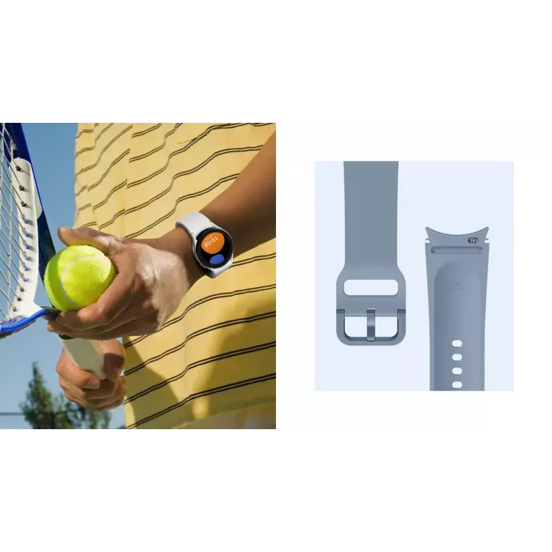 Pulseira smart wearable Samsung ET-SFR86SBEGEU Preto Fluoroelastómero
