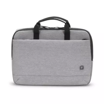 DICOTA slim Eco Motion - Mala para portátil 14-15.6in - Cinzento claro / 600d Rpe Poliéster