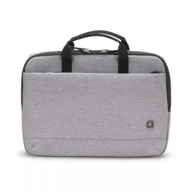 DICOTA slim Eco Motion - Mala para portátil 14-15.6in - Cinzento claro / 600d Rpe Poliéster