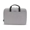 DICOTA slim Eco Motion - Mala para portátil 14-15.6in - Cinzento claro / 600d Rpe Poliéster