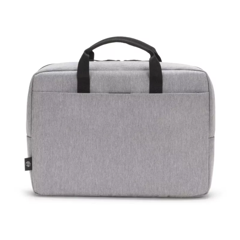 DICOTA slim Eco Motion - Mala para portátil 14-15.6in - Cinzento claro / 600d Rpe Poliéster