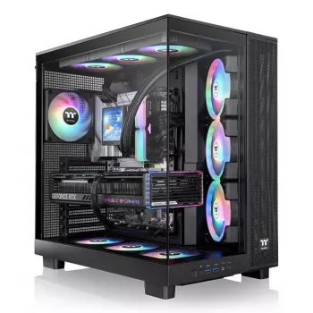 Caixa para PC Thermaltake View 380 XL TG ARGB Midi Tower Preto