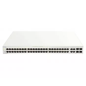 Switch gerido D-Link 52 portas Gigabit PoE+ Nuclias Smart com 4x portas combo 1G, 370W