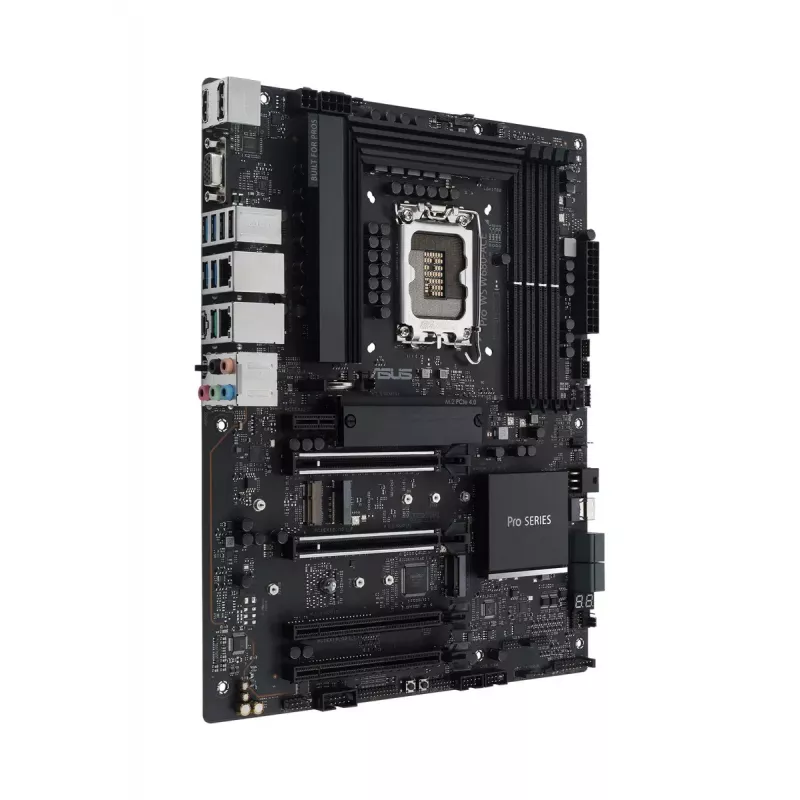 ASUS PRO WS W680-ACE placa-mãe, Intel W680, LGA 1700, ATX, DDR5 ECC até 128 GB, M.2 NVMe, RAID 0/1/5/10, 2x LAN de 2,5 Gigabit, USB-C 3.2 Gen 2x2