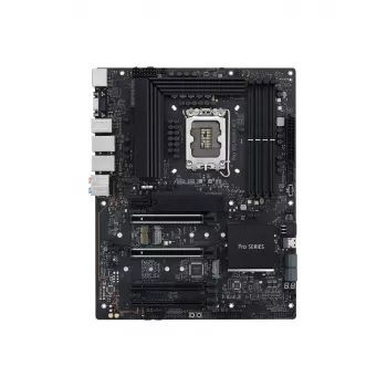 Placa-mãe ASUS PRO WS W680-ACE — Intel W680 ATX, LGA 1700, DDR5, 4 DIMM (128 GB), 3x M.2, 2x 2.5Gb LAN, áudio 7.1