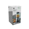 WMF KITCHENminis 0416490011 0,8 L Liquidificadora de mesa 400 W Preto, Aço inoxidável, Transparente