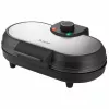 Unold Máquina de panquecas American, 2 Crepes, Preto, Aço inoxidável, 13,5 cm, Alumínio, Botão rotativo, 0,75 m