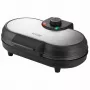 Unold 48165 máquina de panquecas American, 2 crepes, 13,5 cm, 1000 W, preta / aço inoxidável escovado