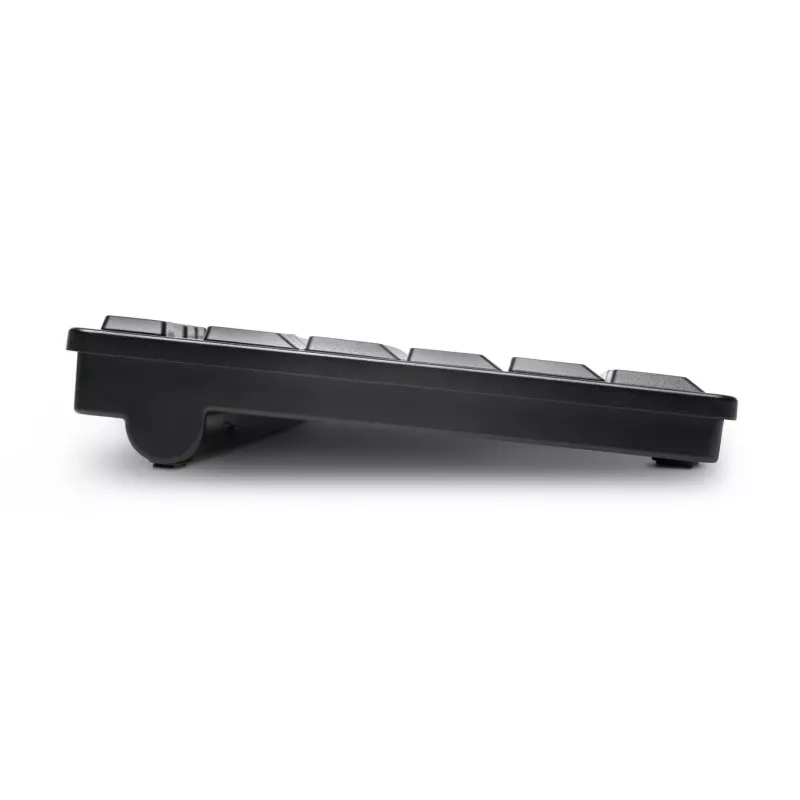Kensington Pro Fit Wireless Desktop - Alemanha, Tamanho completo (100%), Sem fios, RF sem fios, QWERTZ, Preto, Rato incluído