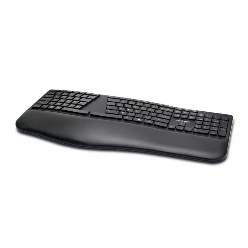 Teclado sem fios Kensington ProFit Ergo DE