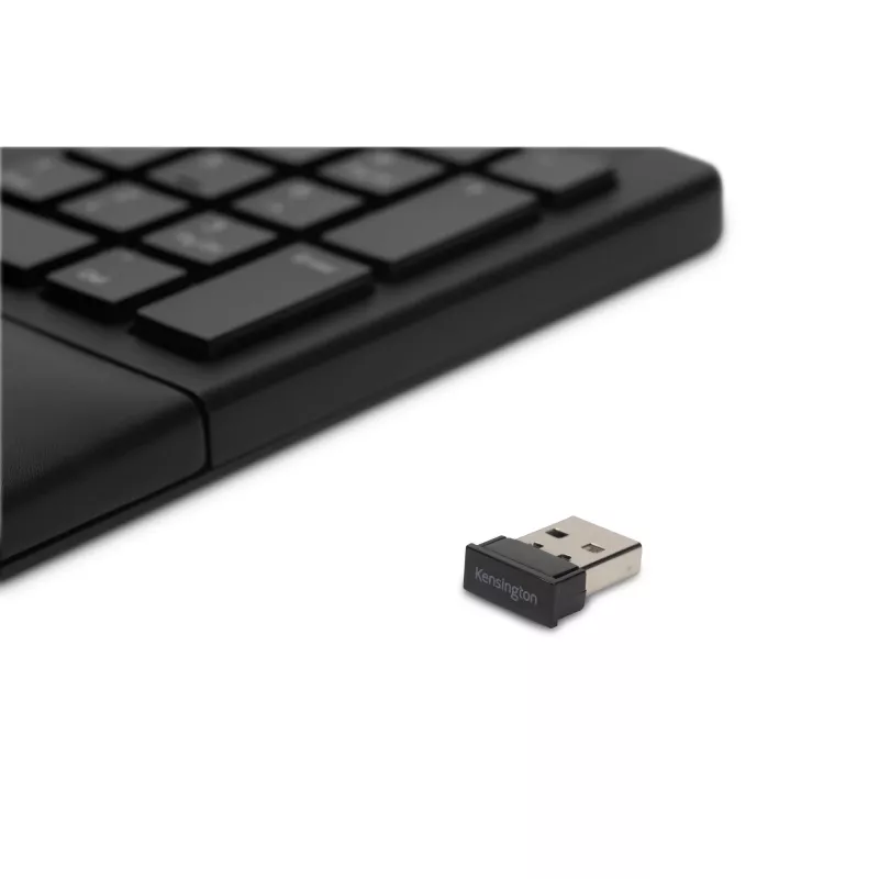 Teclado sem fios Kensington ProFit Ergo DE