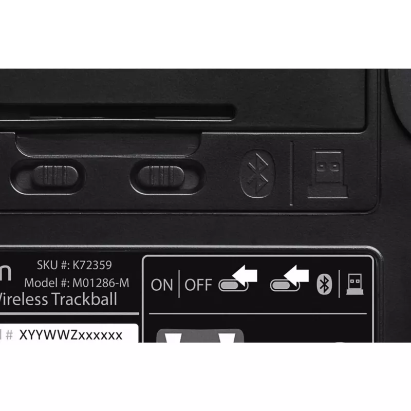 Kensington Expert Rato Trackball sem fios, ambidestro, ótico, RF sem fios + Bluetooth, 400 DPI, Preto