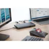 Kensington Expert Rato Trackball sem fios, ambidestro, ótico, RF sem fios + Bluetooth, 400 DPI, Preto