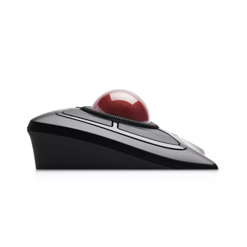 Kensington Expert Rato Trackball sem fios, ambidestro, ótico, RF sem fios + Bluetooth, 400 DPI, Preto