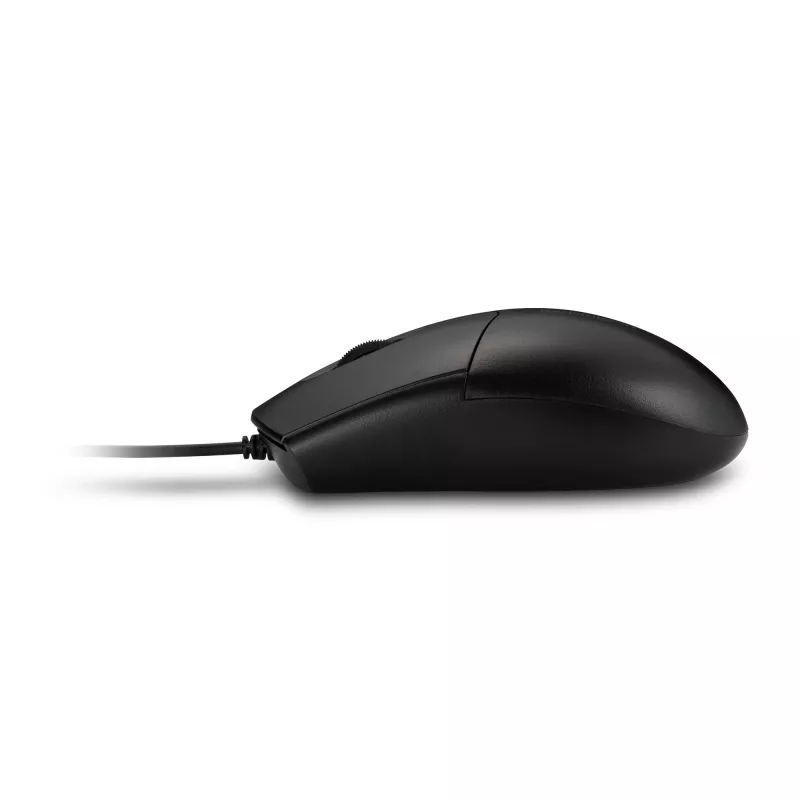 Rato Kensington Pro Fit com fio, lavável, ambidestro, ótico, USB, 1600 DPI, preto