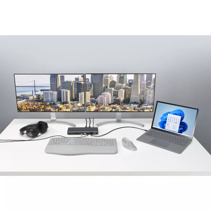Docking station Kensington SD5760T Thunderbolt 4 Dual 4K com alimentação 96W