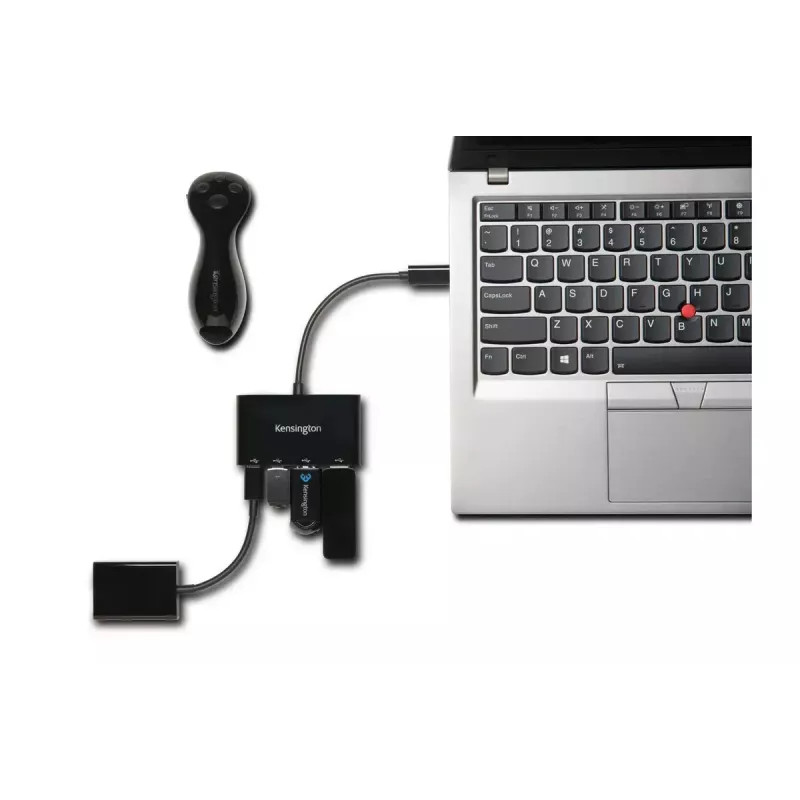 Hub Kensington CH1000 USB-C 4 portas