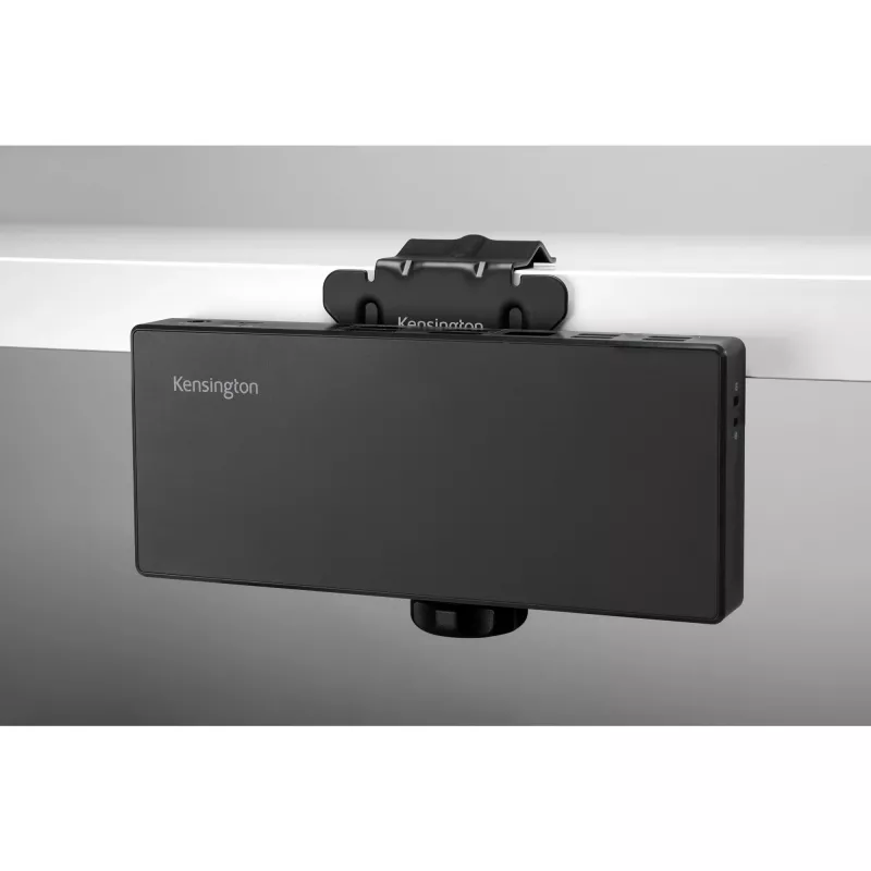 Docking station Kensington SD4781P EQ USB-C e USB-A Dual 4K, com fio, USB 3.2 Gen 2 (3.1 Gen 2) Type-C, 100 W, 3,5 mm, 10,100,1000 Mbit/s, preto
