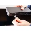Docking station Kensington SD4781P EQ USB-C e USB-A Dual 4K, com fio, USB 3.2 Gen 2 (3.1 Gen 2) Type-C, 100 W, 3,5 mm, 10,100,1000 Mbit/s, preto