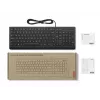 Teclado Lenovo 4Y41R64647 casa/escritório USB alemão preto