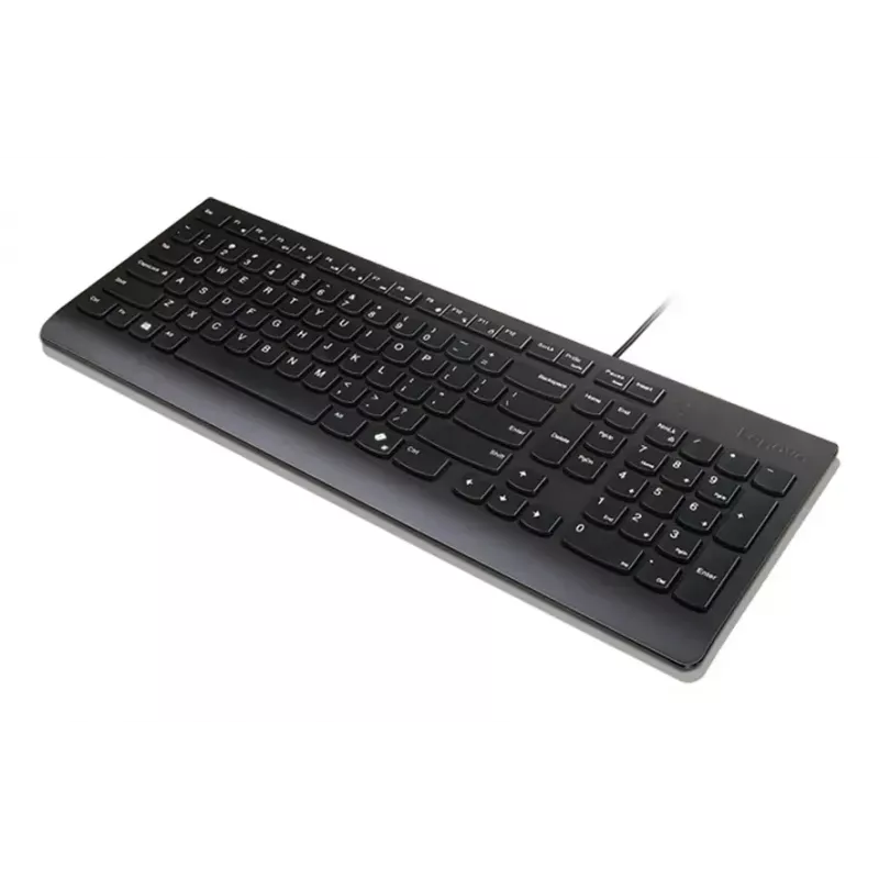 Teclado Lenovo 4Y41R64647 casa/escritório USB alemão preto