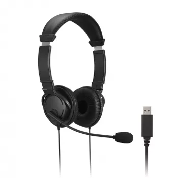 Headset Kensington Classic USB-A com microfone e controlo de volume