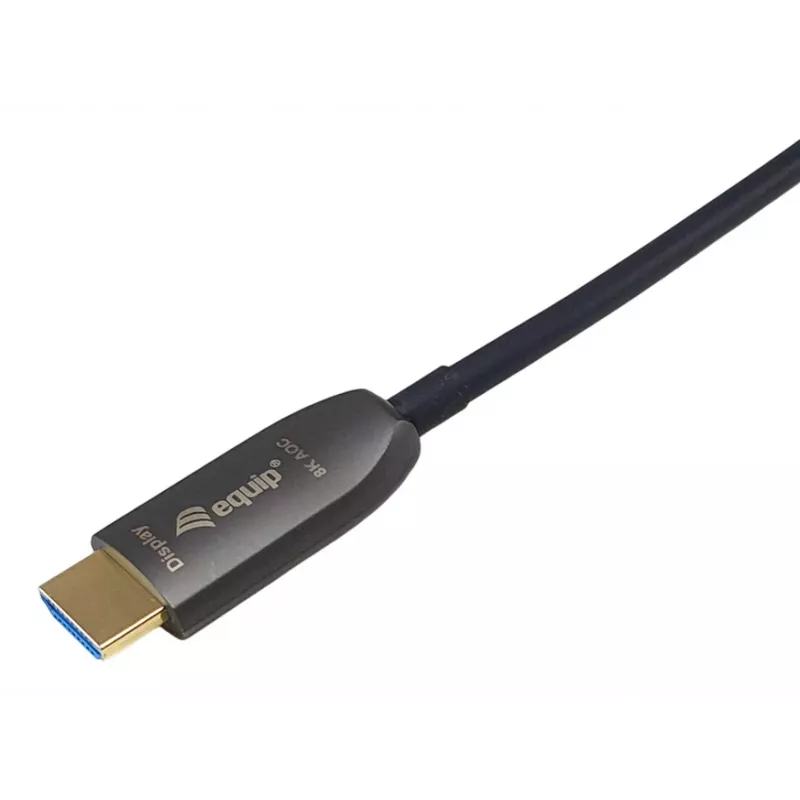 Cabo blindado ótico ativo HDMI 2.1 Equip, 100 m, 8K/60 Hz, 4K/120 Hz, 48 Gbit/s