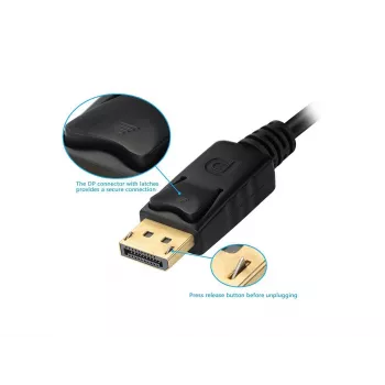Adaptador DisplayPort para VGA HDMI DVI Equip 133441