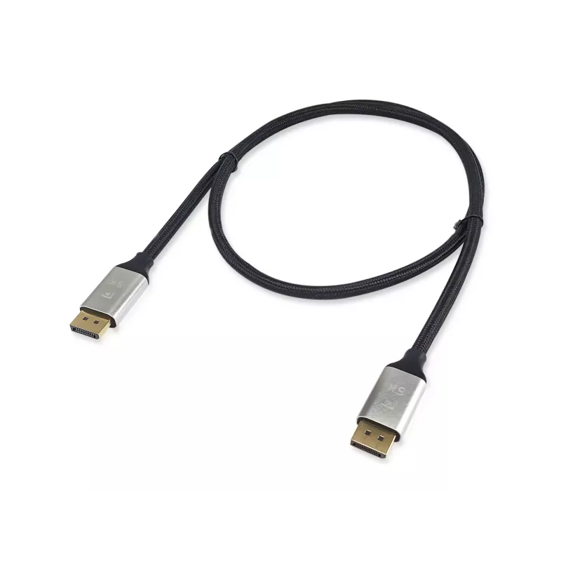 Cabo DisplayPort 1.4 Premium Equip, 5 m, 5 m, DisplayPort, DisplayPort, ficha, ficha, 7680 x 4320 píxeis
