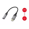 Adaptador DisplayPort 1.2 para HDMI Equip, 4K/60 Hz, 0,15 m, DisplayPort, HDMI, ficha, conector fêmea, reto