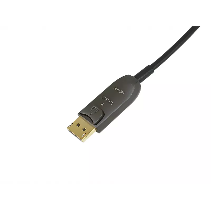 Cabo ótico ativo DisplayPort 1.4 Equip, 50 m, 8K/60 Hz, 50 m, DisplayPort, DisplayPort, ficha, ficha, 7680 x 4320 píxeis