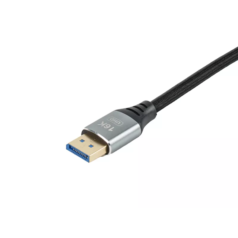 Cabo DisplayPort 2.1 Premium Equip, 1,0 m, 16K/60 Hz, 54 Gbit/s