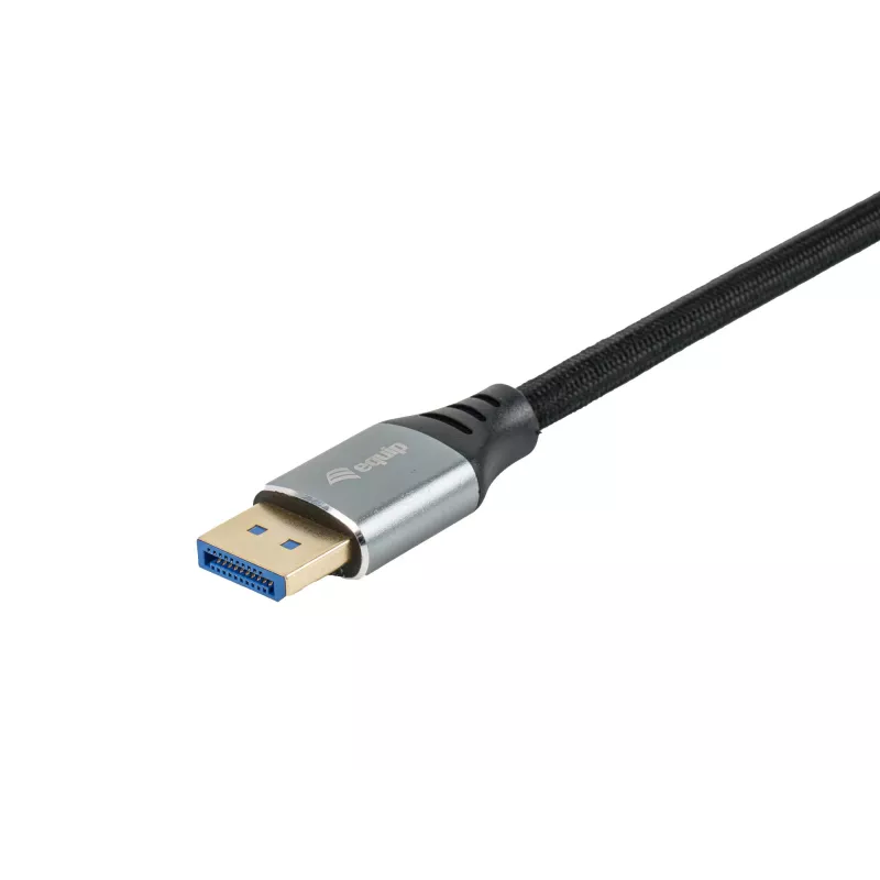 Cabo DisplayPort 2.1 Premium Equip, 2,0 m, 16K/60 Hz, 54 Gbit/s