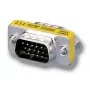 Adaptador VGA HD15 Equip, ficha macho para ficha macho