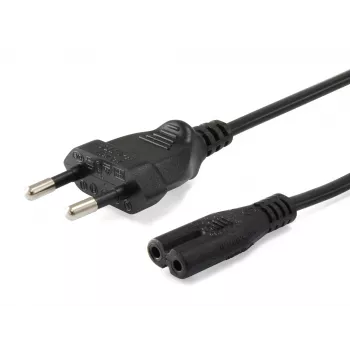 Cabo de alimentação Equip 112161 preto, 3 m, ficha de rede Type C, conector fêmea C7