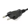 Cabo de alimentação Equip 112161 preto, 3 m, ficha de rede Type C, conector fêmea C7