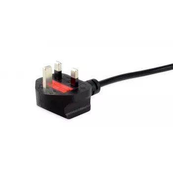 Cabo de alimentação UK Equip, C13 para BS1363, 10 m, fusível 10 A