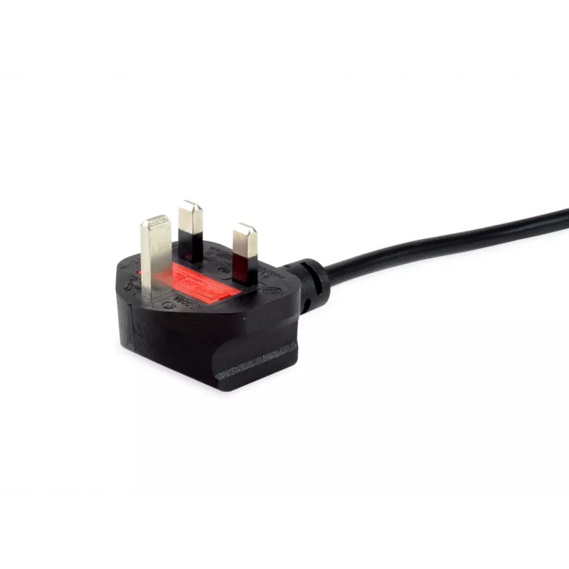 Cabo de alimentação UK Equip, C13 para BS1363, 10 m, fusível 10 A