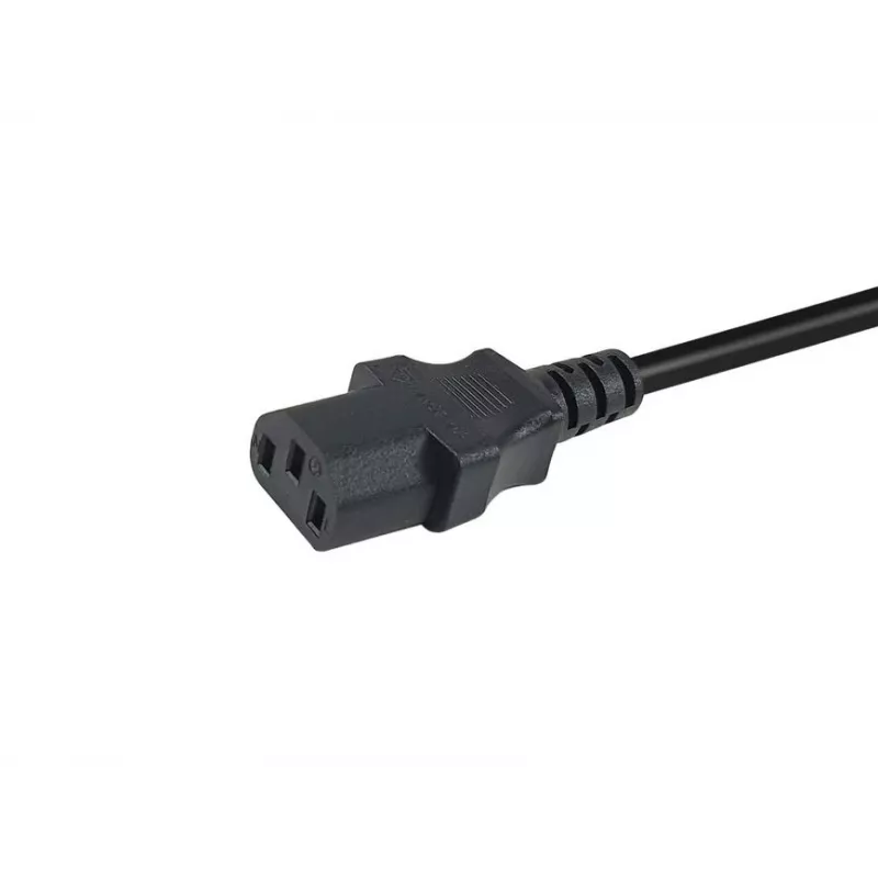 Cabo de alimentação Equip 112110 preto, 1,8 m, CEE7/7 IEC C13