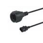 Cabo de alimentação Equip 112106 preto, 0,25 m, IEC C14 CEE7/3