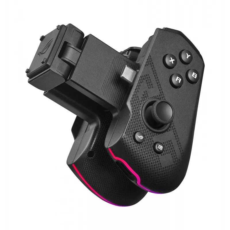 Comando ASUS ROG Tessen preto, cinzento, USB 3.2 Gen 1 (3.1 Gen 1), analógico/digital, Android